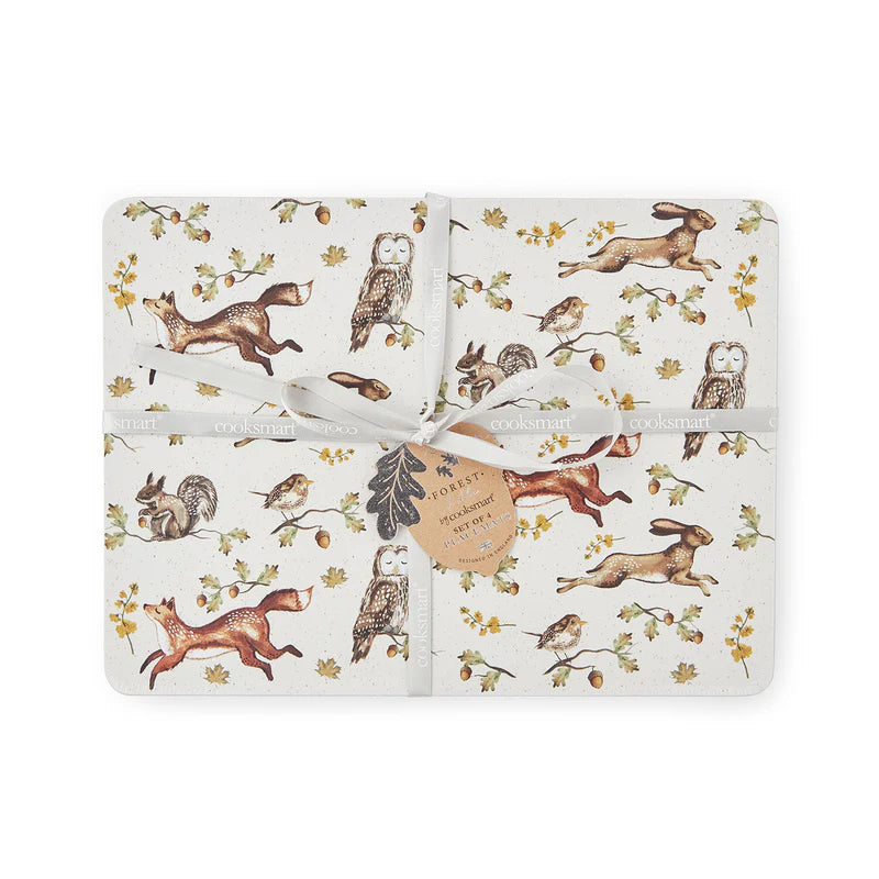 Forest Fable Set of 4 Placemats