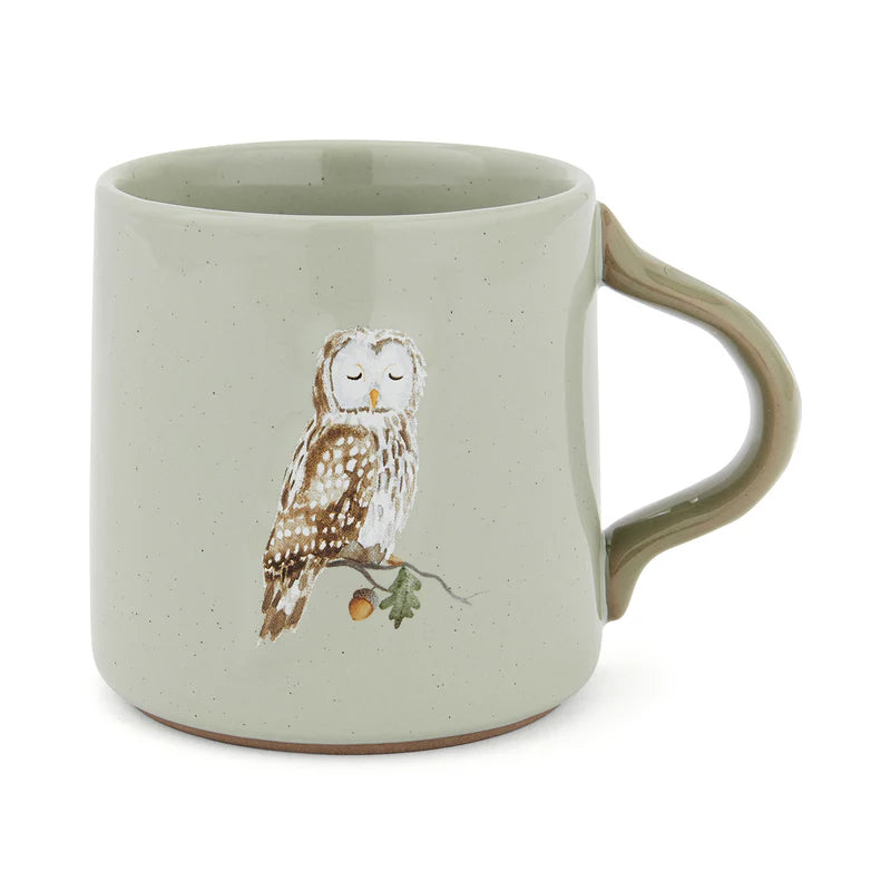 Forest Fable Reverse Conical Mug Owl