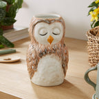 Forest Fable Owl Utensil Pot/Vase