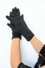 Load image into Gallery viewer, Stretch Gloves Black