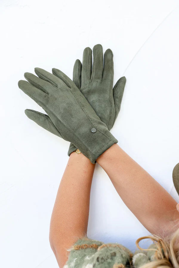 Stretch Gloves Khaki