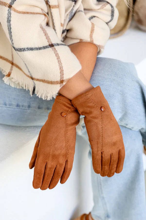 Stretch Gloves Tan