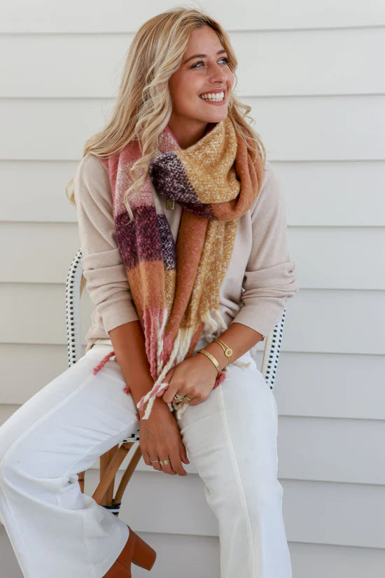 Vintage Rose Comfort Scarf