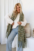 Khaki Scarf Soft Lux