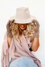Load image into Gallery viewer, Nude Pink Cosy Knit Scarf