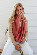 Load image into Gallery viewer, Rosewood Snood Scarf