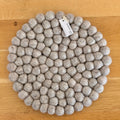 Felt Ball Pot Stand Oat