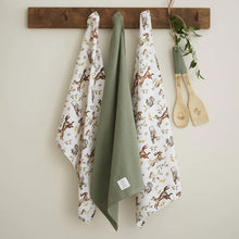 Load image into Gallery viewer, Forest Fable 3pack Tea Towel