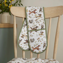 Load image into Gallery viewer, Forest Fable Double Oven Glove