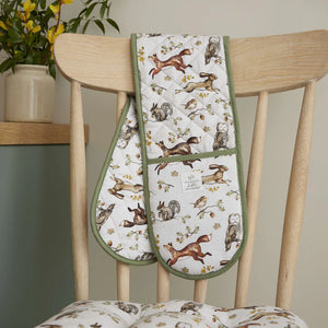 Forest Fable Double Oven Glove