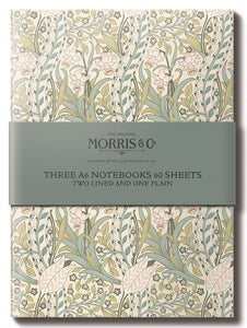 William Morris A6 Notebook Set3 NKTBK