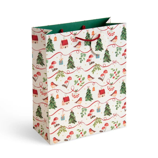 Xmas Bag Large Hedgerow