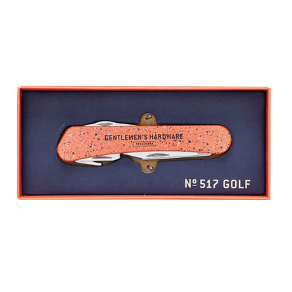 Golfers Multi Tool Orange