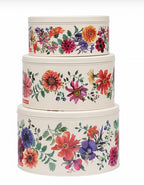 Garden Flowers Cake Tins Assorted Sizes