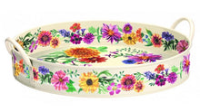 Load image into Gallery viewer, Garden Flowers Handle Tray
