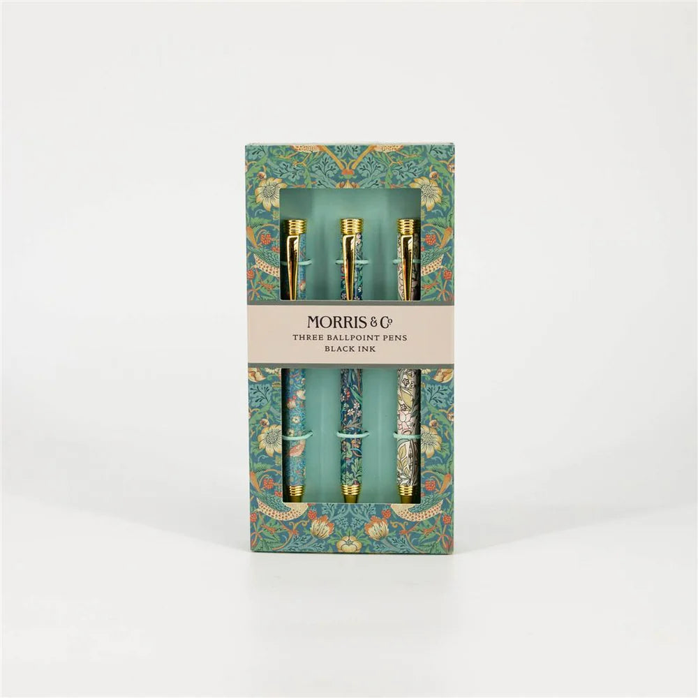 William Morris 3 Pen Set