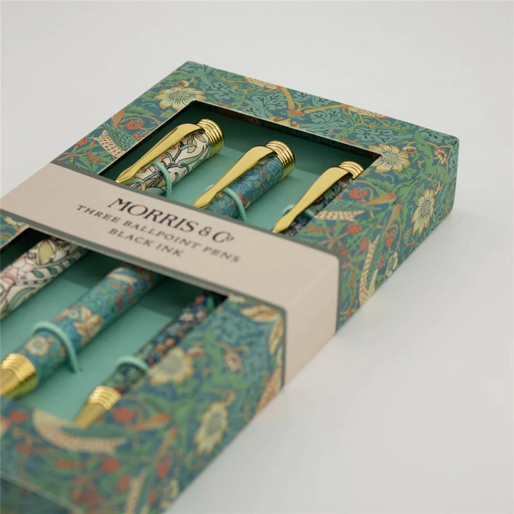 William Morris 3 Pen Set