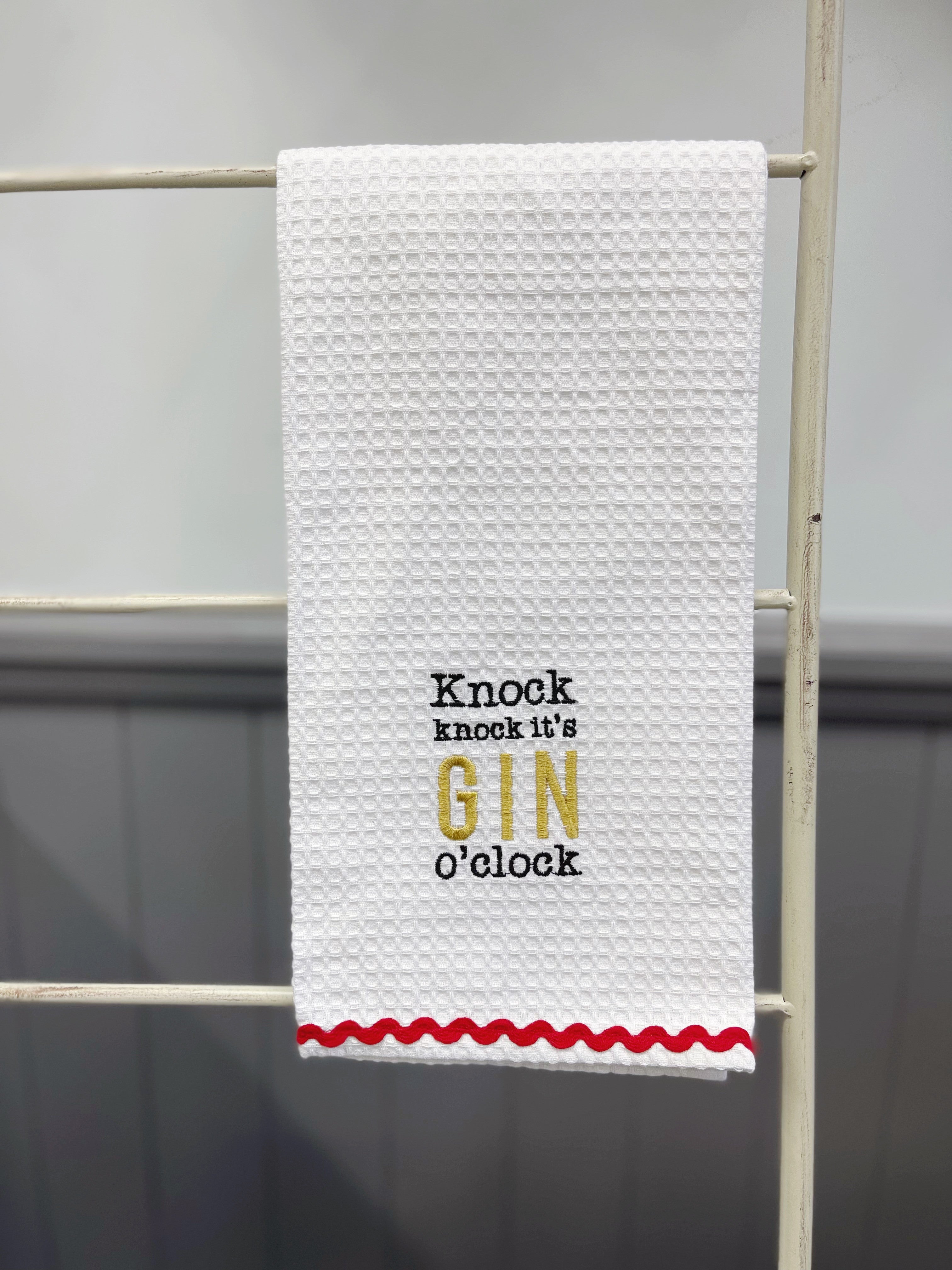 Gin O'Clock Tea Towel