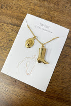 Cowboy Double Necklace Gold