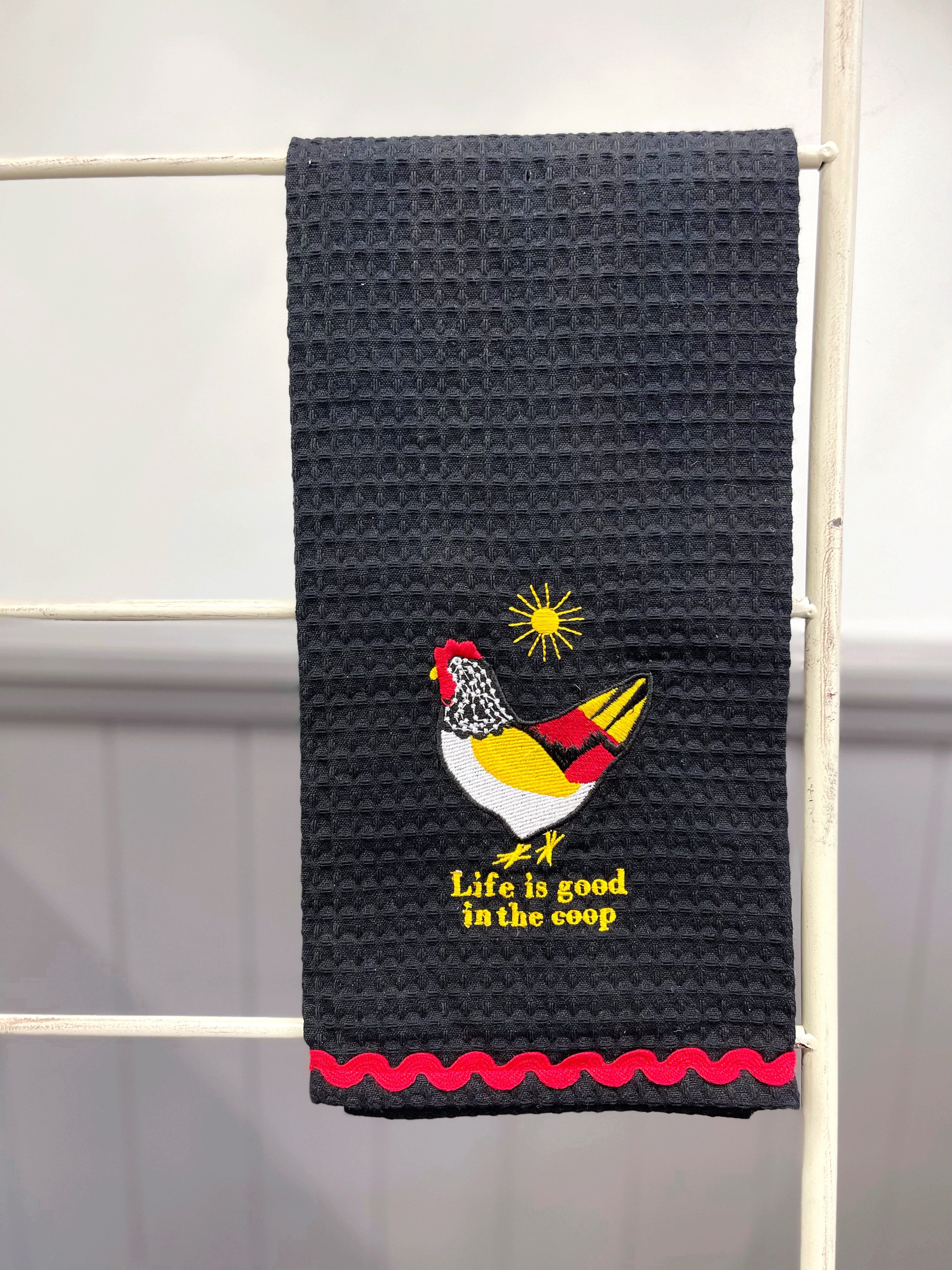 Good in the Coop Tea Towel
