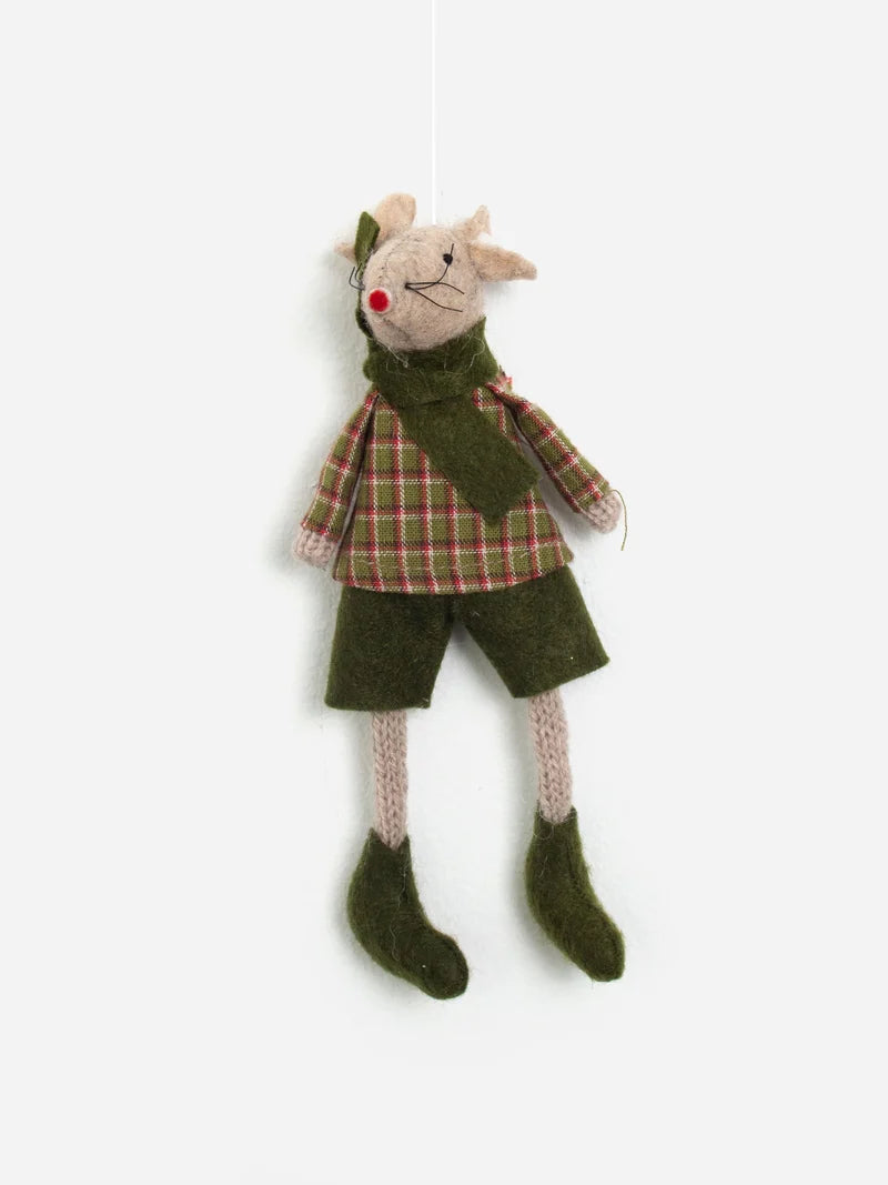 Green Billy Mouse Hanging