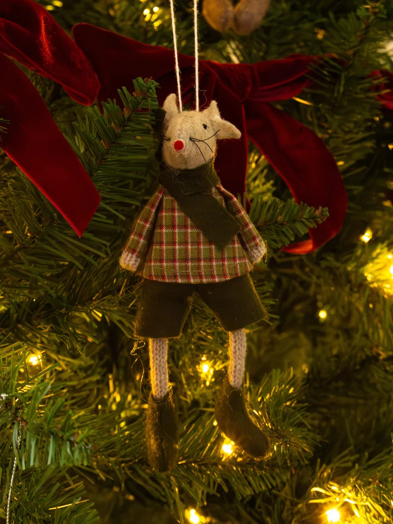 Green Billy Mouse Hanging
