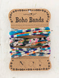 Boho Bandeau Blue Fuchsia