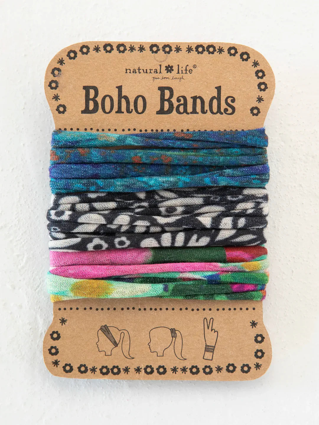 Boho Bandeau Blue Floral