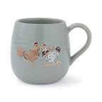 Hen House Lane Belly Mug Happy Family