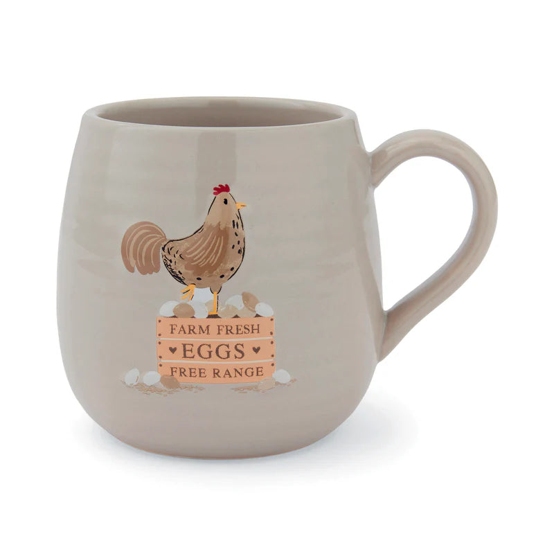 Hen House Lane Belly Mug Farm Fresh Eggs