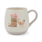 Hen House Lane Belly Mug Wallies & Hens