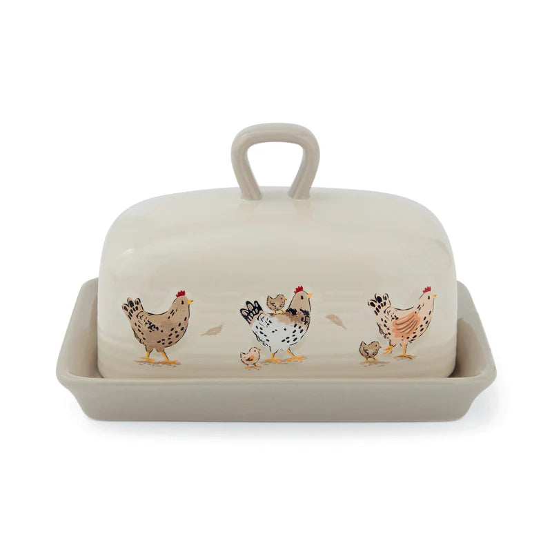 Hen House Lane Butter Dish