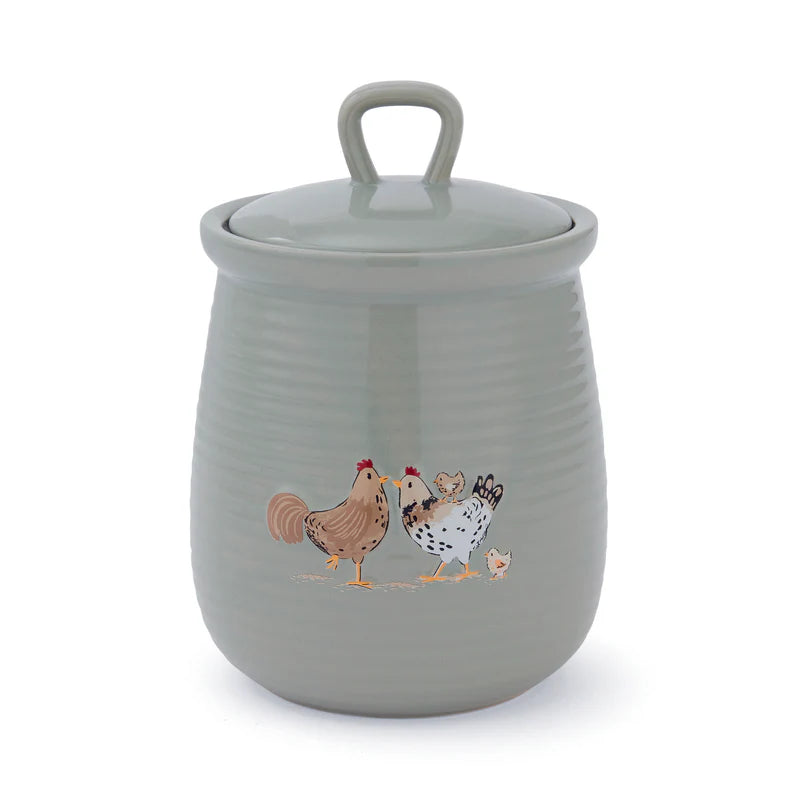 Hen House Lane Canister Happy Family