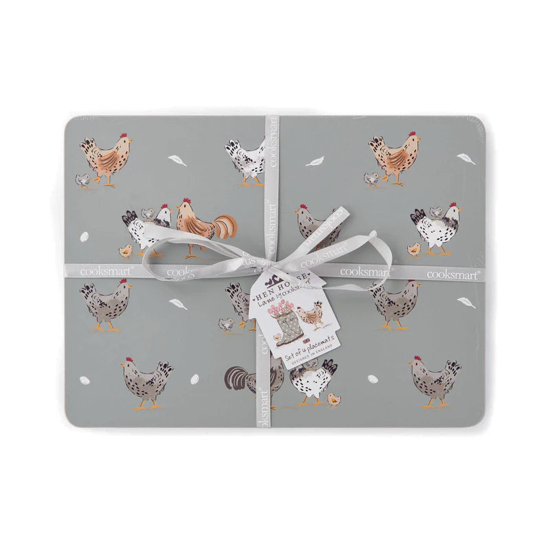 Hen House Lane Set of 4 Placemats