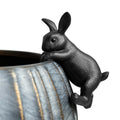 Rabbit Hanging Matt Black (KG)