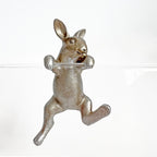 Rabbit Hanging Pewter (KG)