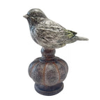 Petite Bird on Base Distressed Rust/Grey