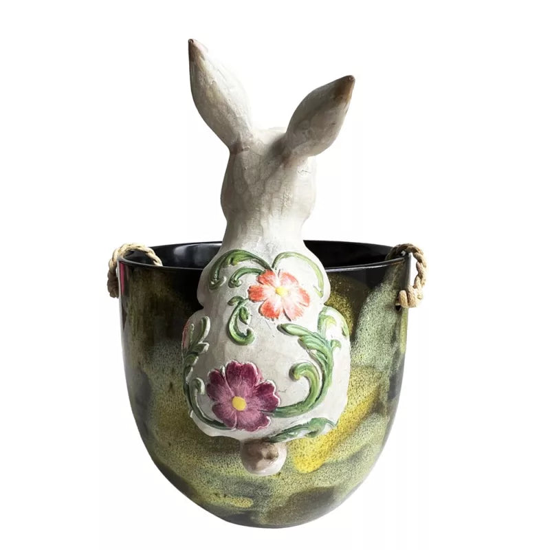 bunny hanging planter Flower Power Rabbit Hanging – I'Adore Homewares and Gifts + I'Adore Natural