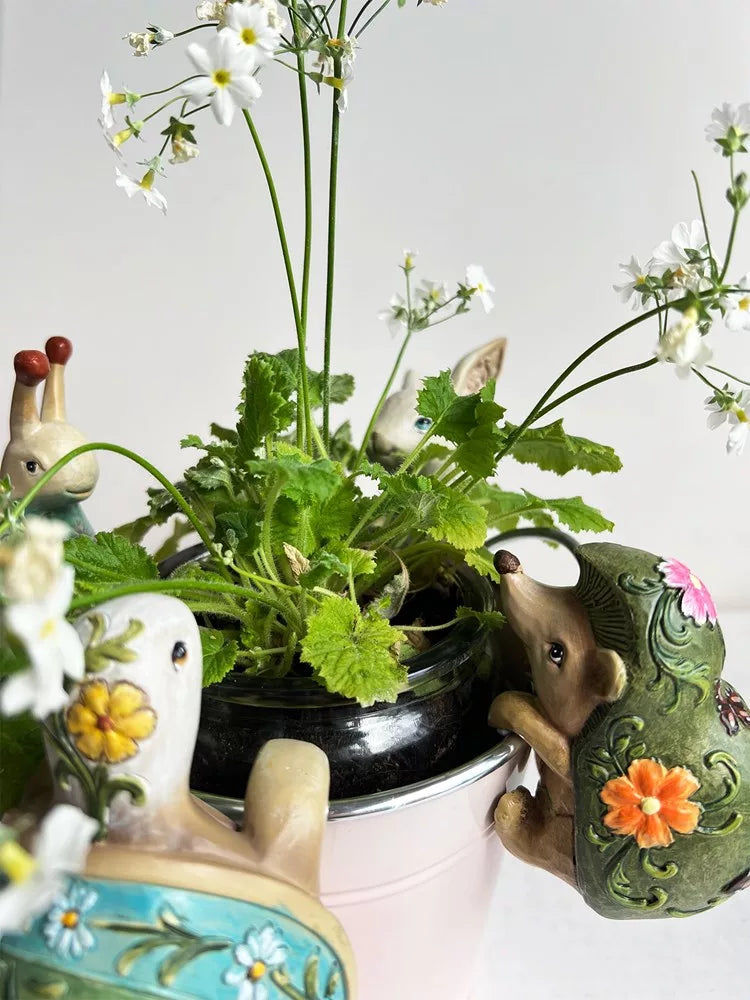 Flower Power Hedgehog Hanging