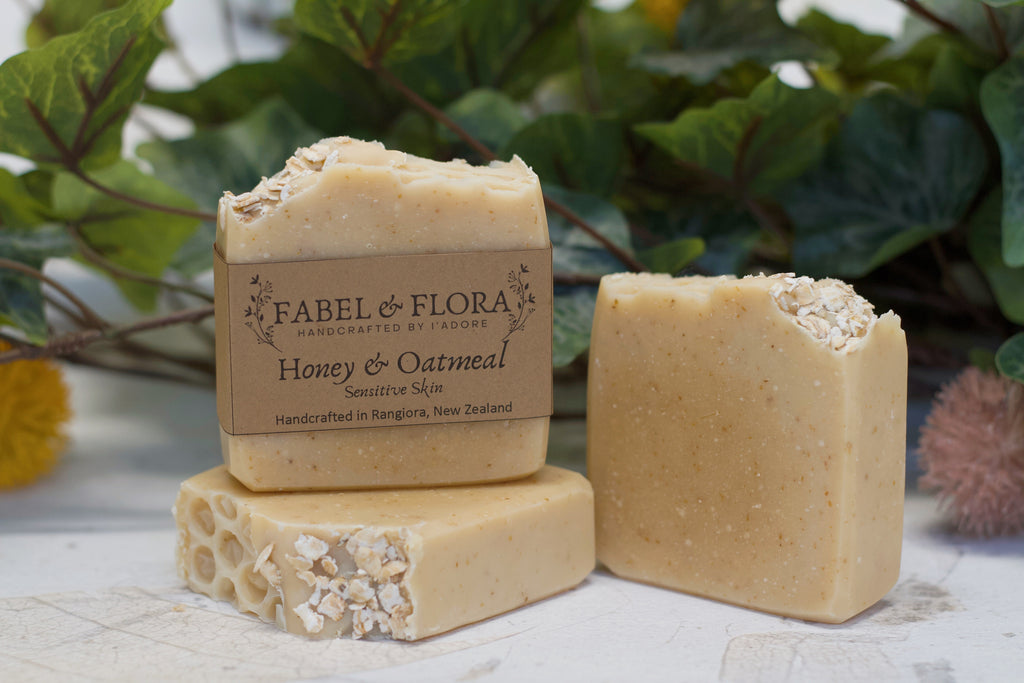 Honey & Oatmeal Sensitive Skin Handcrafted Soap