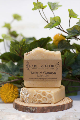 Honey & Oatmeal Sensitive Skin Handcrafted Soap