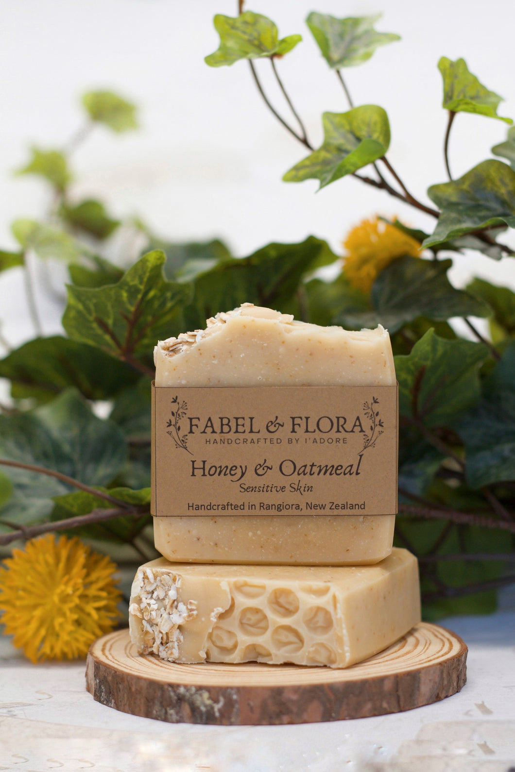 Honey & Oatmeal Sensitive Skin Handcrafted Soap