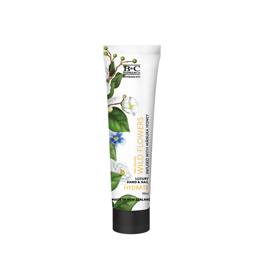 NZ Wildflowers Hand & Nail Cream 50ml