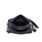 Hannah Leather Sling Bag Navy