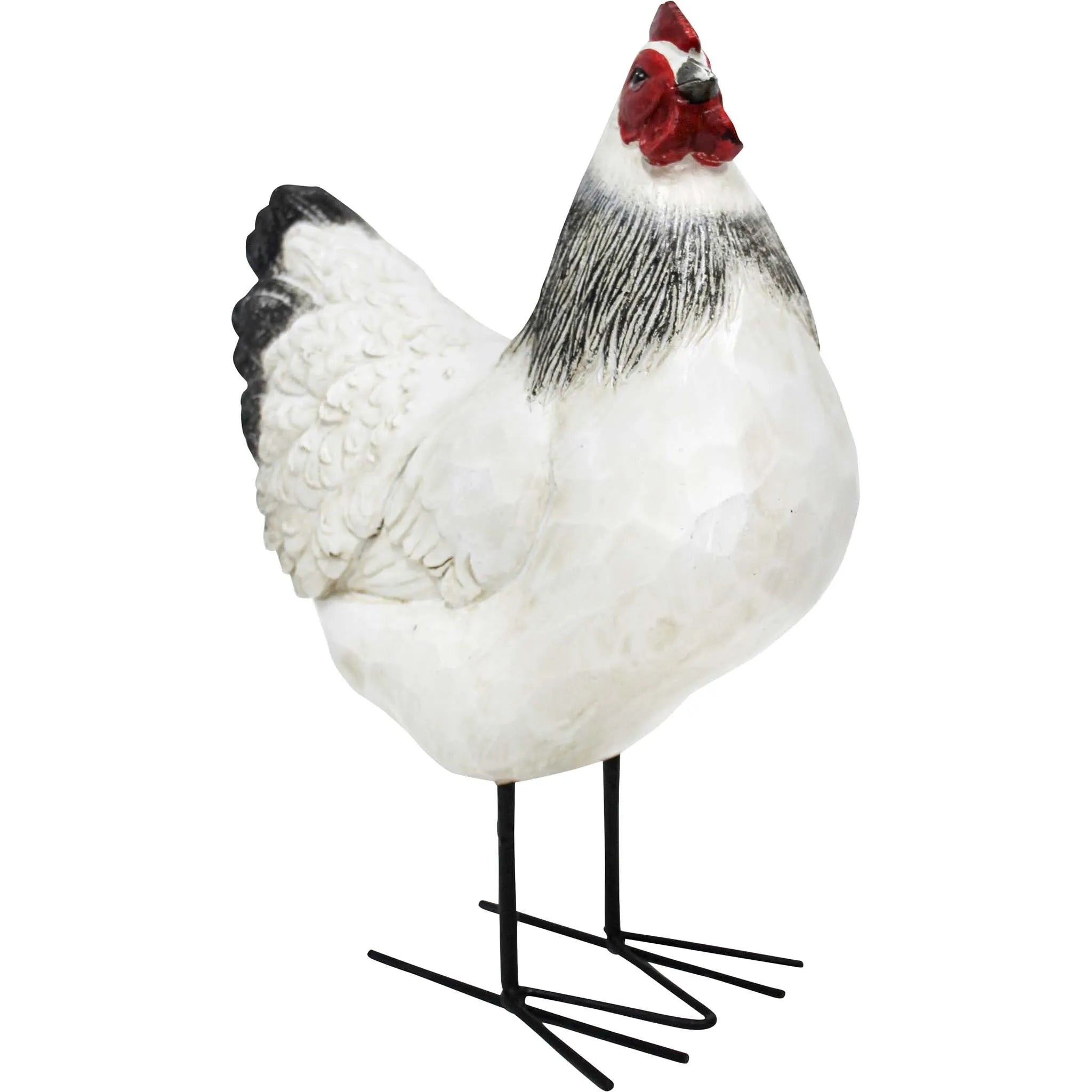 Tall White Hen