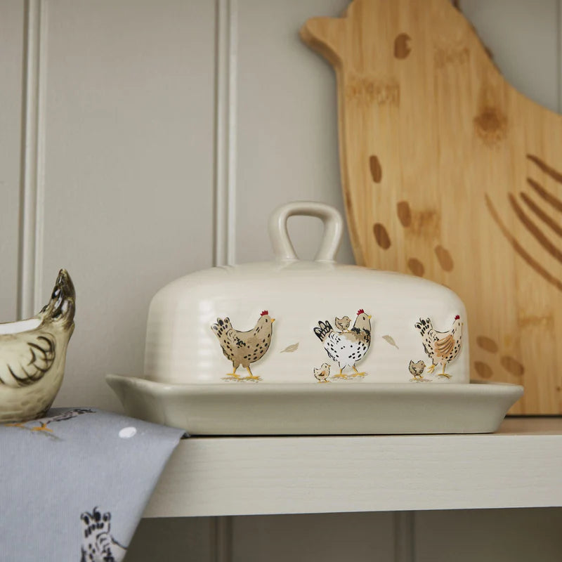 Hen House Lane Butter Dish