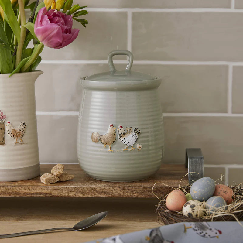 Hen House Lane Canister Happy Family