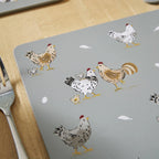 Hen House Lane Set of 4 Placemats
