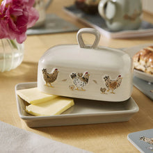 Load image into Gallery viewer, Hen House Lane Butter Dish