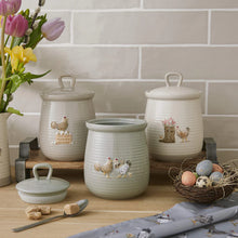 Load image into Gallery viewer, Hen House Lane Canister Farm Fresh Eggs